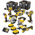 DeWalt TDKIT8 XR 18V 8 Piece Kit with 3x 5.0Ah Batteries